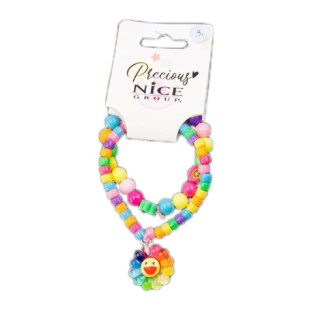 Bracelet Set Flower power 2pcs Nice Group