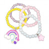 Bracelet Set Happy Rainbow 2pcs Nice Precious