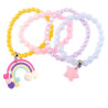 Bracelet Set Happy Rainbow 2pcs Nice Precious