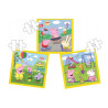 Puzzle Trefl Peppa Pig 3 in 1 (3+ years)