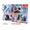 Puzzle Trefl Disney Frozen 3 in 1 (3+ years)