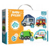 Puzzle baby Trefl Vehicles 4 in 1 (2+ years)