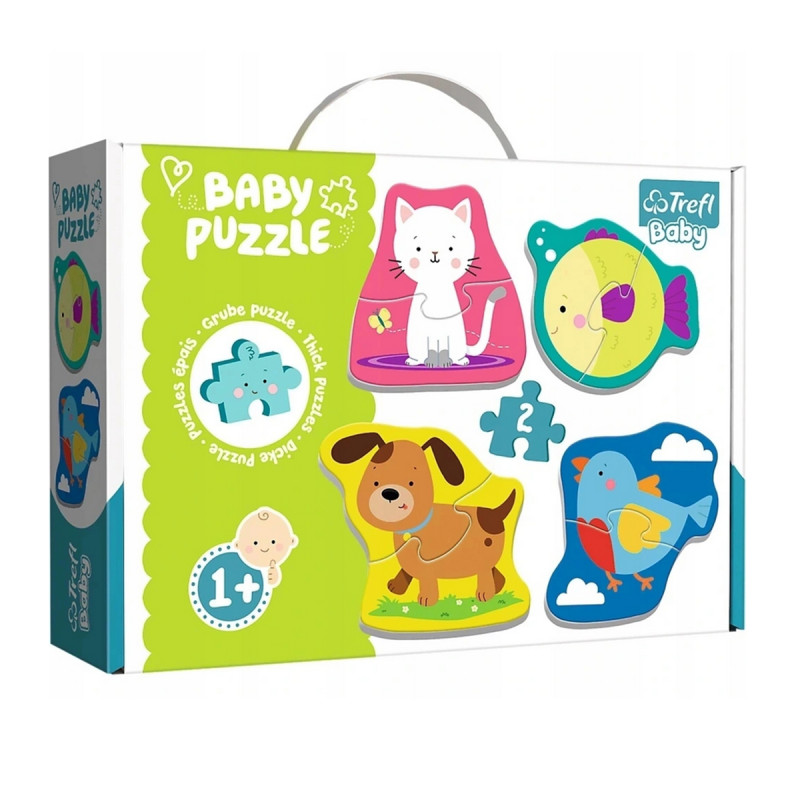 Puzzle baby Trefl Animals 4 in 1 (1+ years)