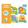 Puzzle baby Trefl Jungle Animals 4 in 1 (2+ years)