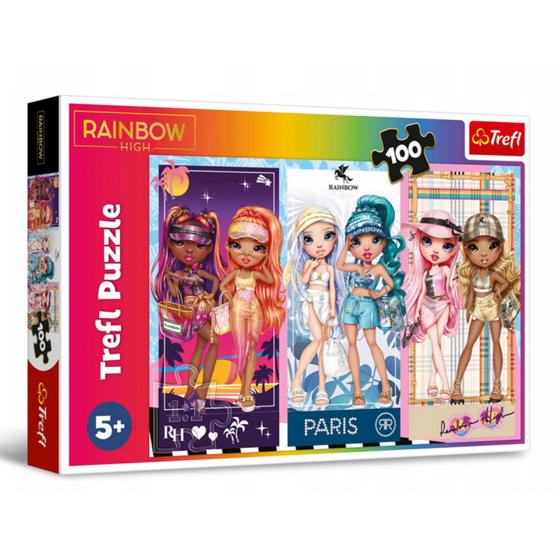 Puzzle Trefl Rainbow High 100pcs (5+ years)