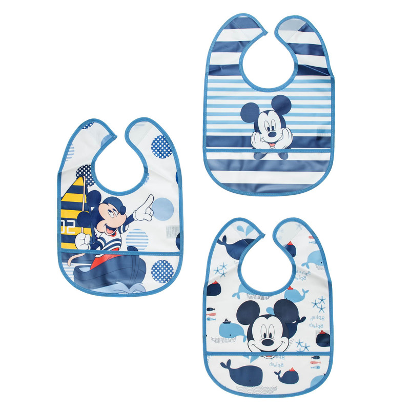 3-pieces bib set Disney Mickey Mouse