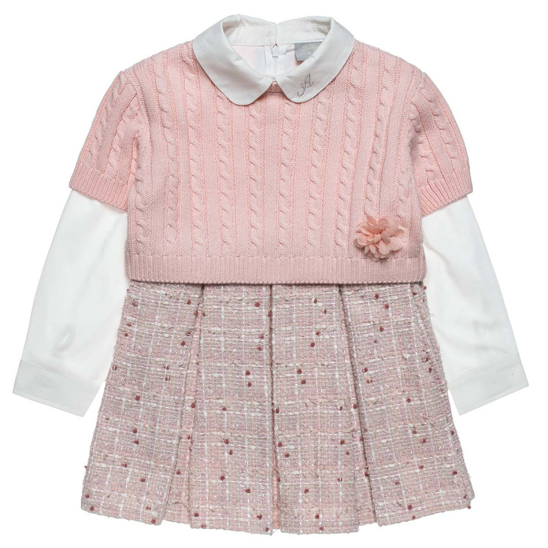 Dress with knitted crop (12 months-5 years)