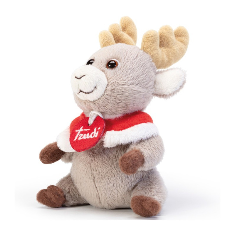 Soft toy baby reindeer Trudi Trudini in a box