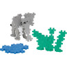 Educational toy puzzle Plus-Plus® jungle animals (5+ years)