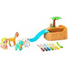 Crayola Washimals Safari, Activity Set To Color And Bathe Puppies (3+ years)