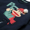 Long sleeve top cotton fleece blend Paul Frank with print (12 months-5 years)