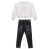 Set Moovers top and eco leather leggings (6-16 years)