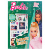 Barbie Coloring Pages with Puffy Stickers - Festive Moments