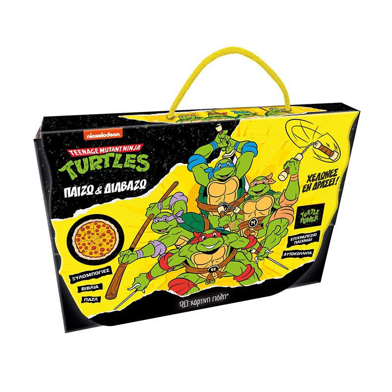 Activity Box - Playing and Reading - Teenage Mutant Ninja Turtles