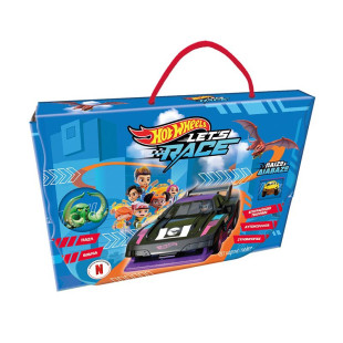 Activity Box - Playing and Reading Hot Wheels - Let's Race