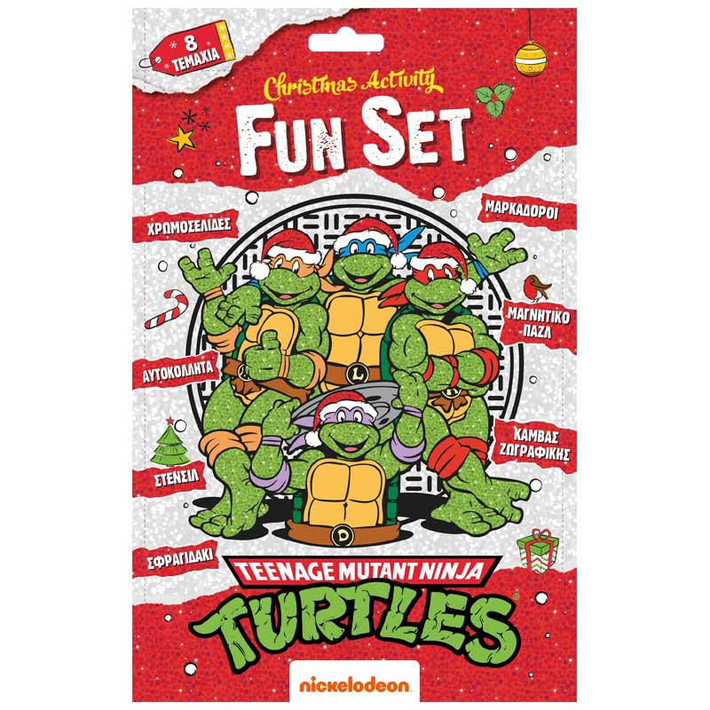 Christmas Activity Fun Set - Ninja Turtles