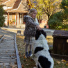 Jacket double-sided with eco fur (12 months-5 years)