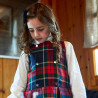 Sleeveless dress checkered (6-14 years)