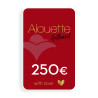 Gift card 250 euros