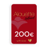 Gift card 200 euros