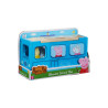 Wooden School Bus with Peppa Pig Shapes