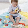 3-D activity quilt bear with removable toys 80x105cm (0+ months)