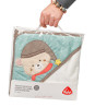 Hooded Towel Fehn bear 80x80cm (0+ months)