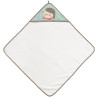 Hooded Towel Fehn bear 80x80cm (0+ months)