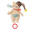 Musical plush toy Fehn & sleeping aid bear height 20cm(0+ months)