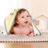 Hooded Towel Fehn dino 80x80cm (0+ months)