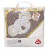 Hooded Towel Fehn koala 80x80cm (0+ months)