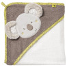 Hooded Towel Fehn koala 80x80cm (0+ months)