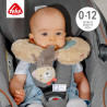 Neck support with plush toy Bruno bear (6+ months)