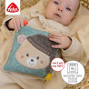 Cuddly pillow with removable heat/cold bag 15x15cm (0+ months)