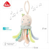 Plush toy Fehn musical octapus 24cm (0+ months)