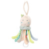 Plush toy Fehn musical octapus 24cm (0+ months)