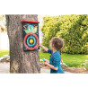 2-Sided Magnetic Scratch Target with 6 Darts-Unicorn (5+ years)