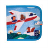 Μαυροπίνακας βιβλίο Jaq Jaq Bird Friends Airplanes with 4 κιμωλίες ButterStix® (3+ χρονών)