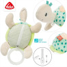 Plush toy Fehn musical turtle 14cm (0+ months)