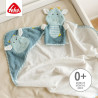 Hooded Towel Fehn dragon 80x80cm (0+ months)