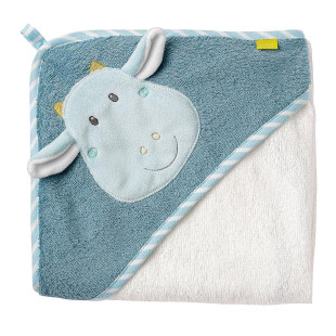 Hooded Towel Fehn dragon 80x80cm (0+ months)