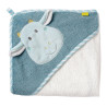 Hooded Towel Fehn dragon 80x80cm (0+ months)