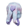 Backpack unicorn with fluffy texture and glitter