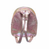 Backpack unicorn iridescent pink transparent