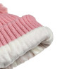 Set beanie-scarf with inner lining one size (1-6 years)