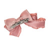 Hair clip satin bow