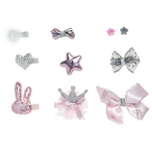 Set 10pcs with hair clips