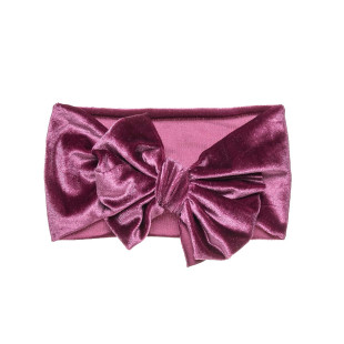 Hairband velour with bow (1-6 years)