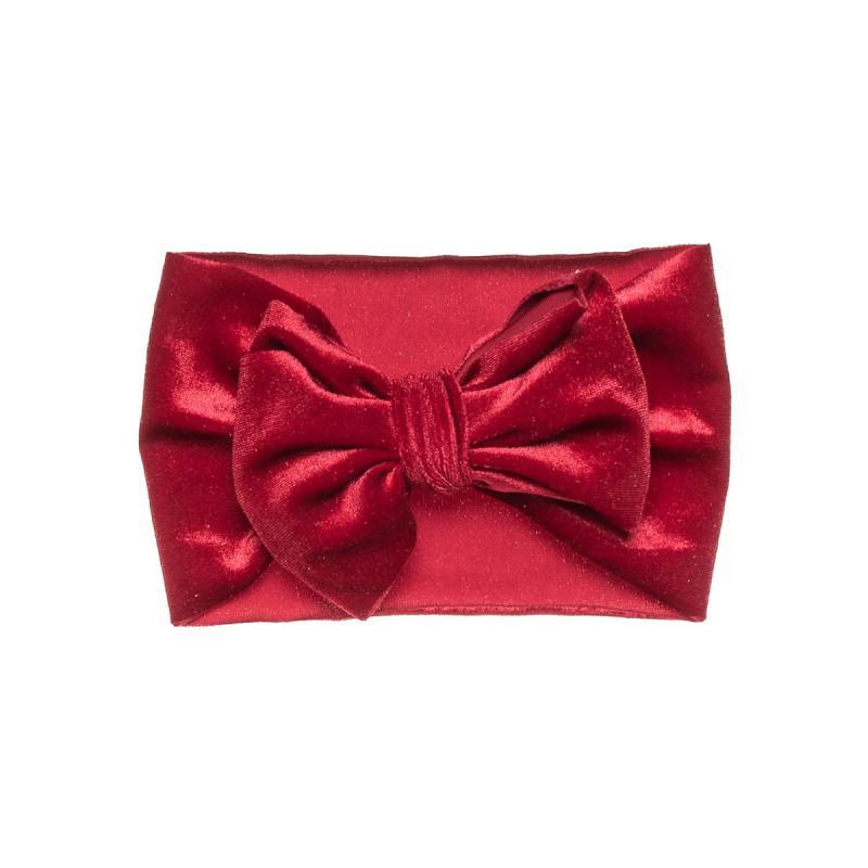 Hairband velour with bow (1-6 years)