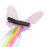 Hair clip butterfly with extensions